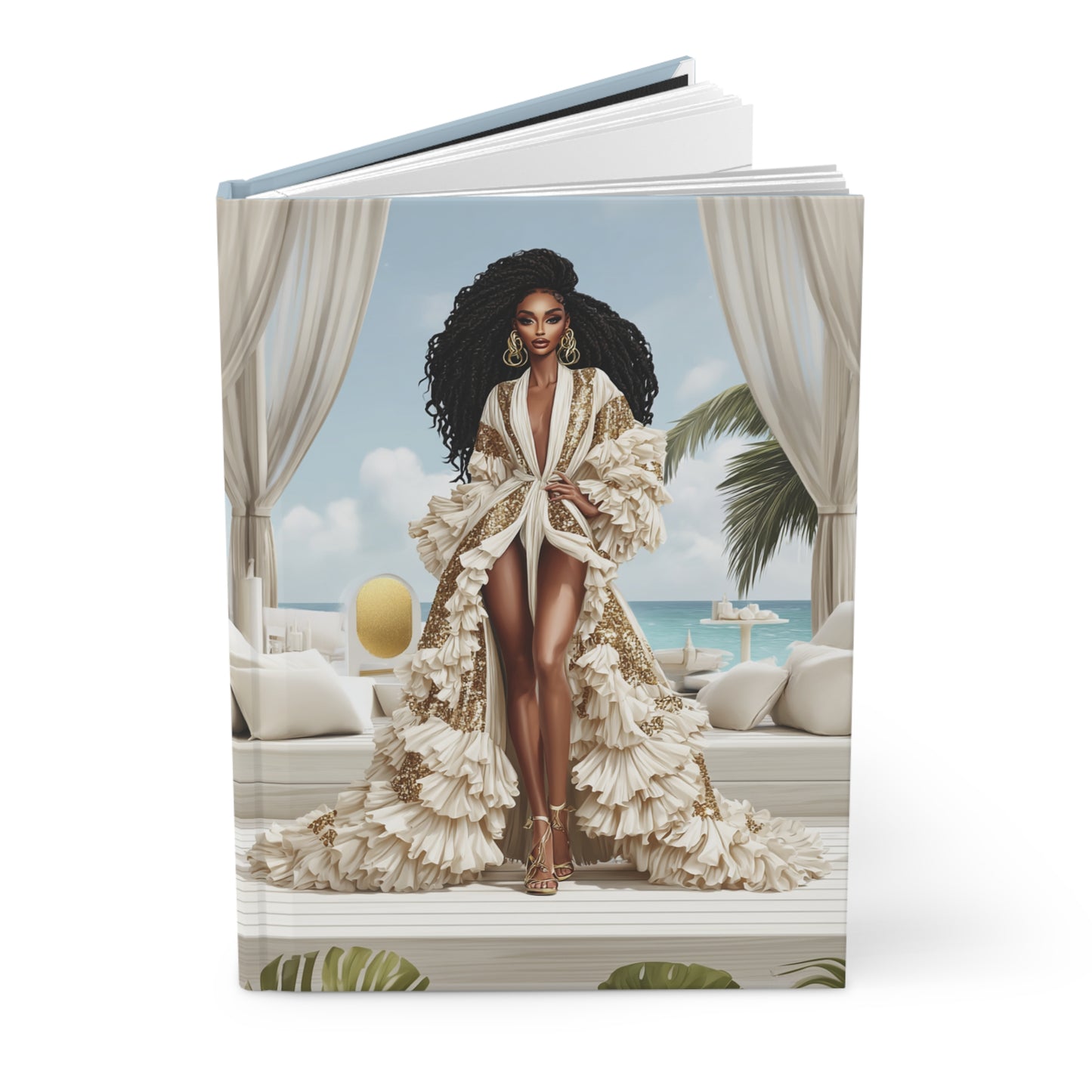 Zen Shore Hardcover Matte Journal