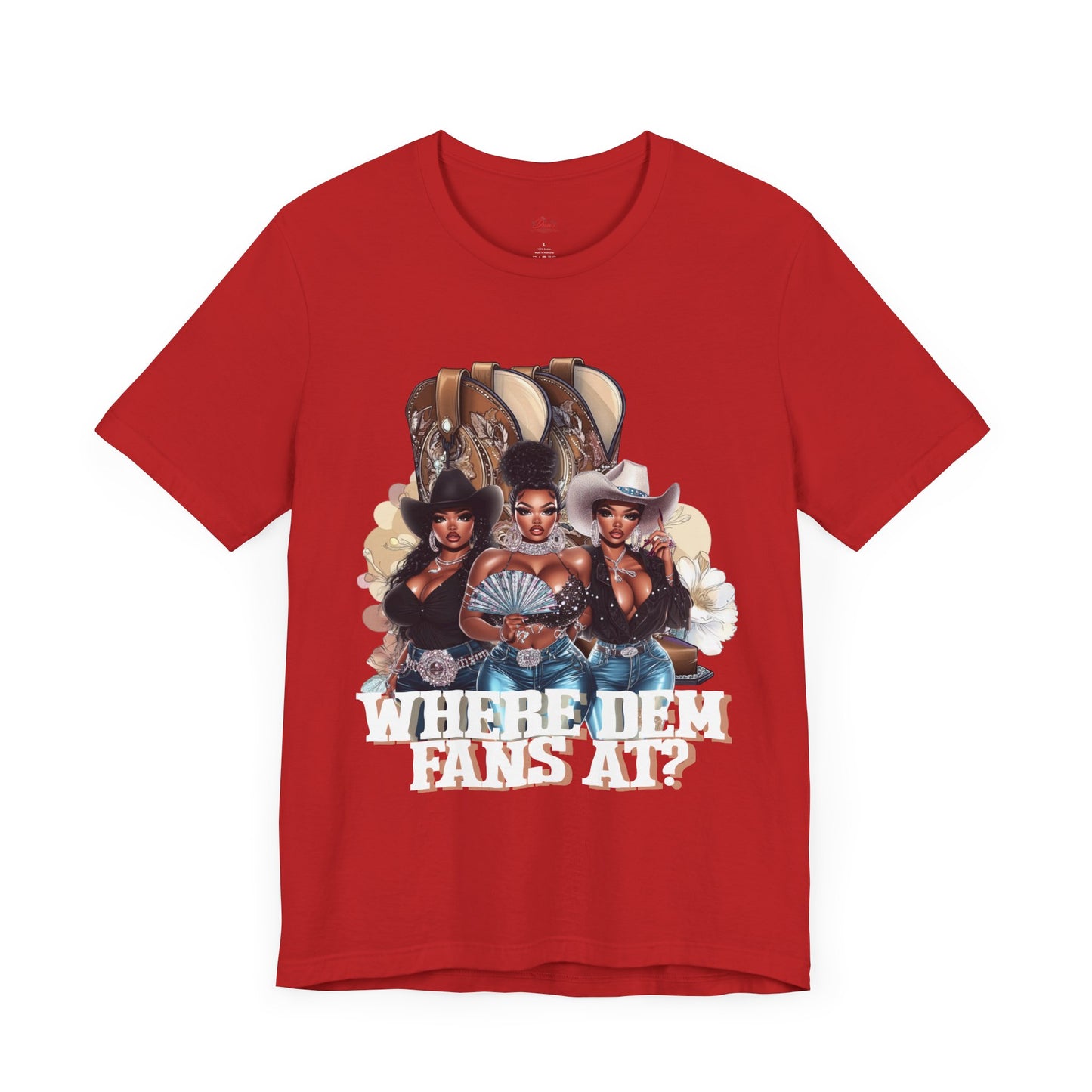 Where Dem Fans At Graphic Tee