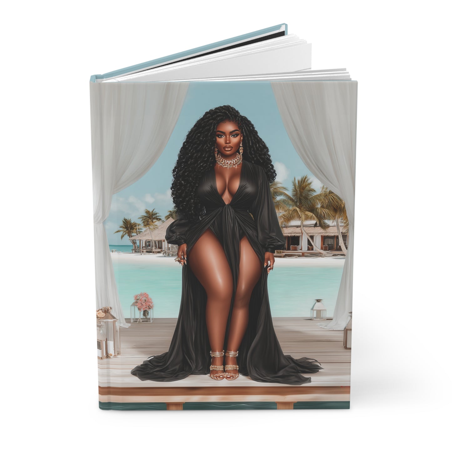 Beach Vibes Hardcover Matte Journal