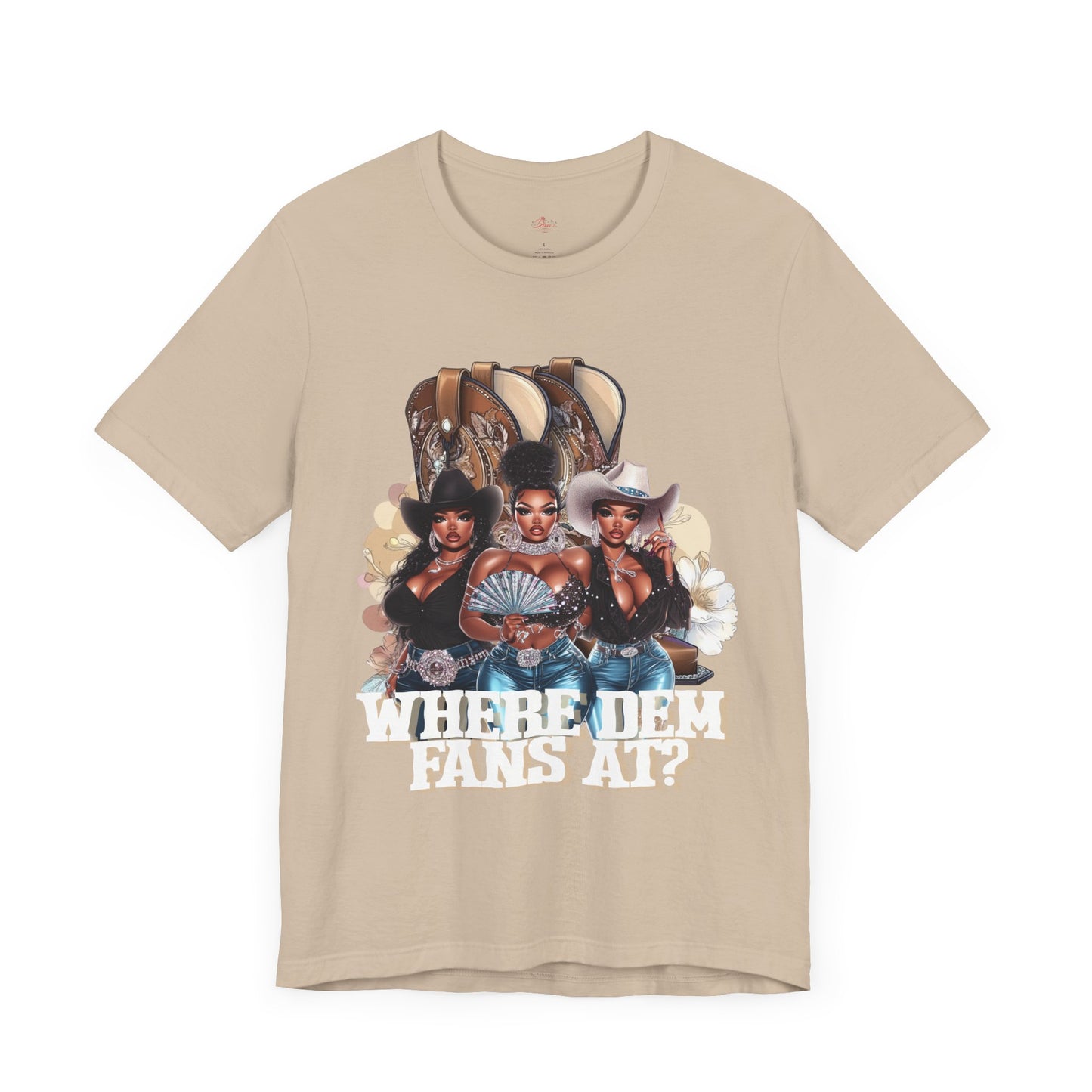 Where Dem Fans At Graphic Tee