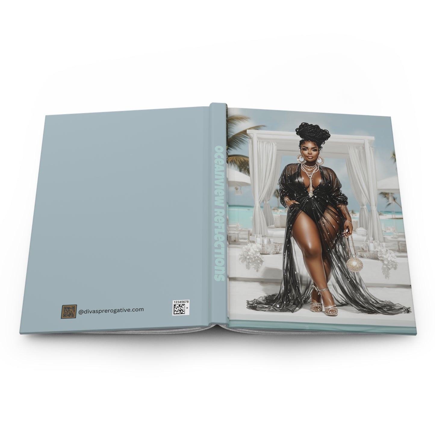 Oceanview Reflections Hardcover Matte Journal