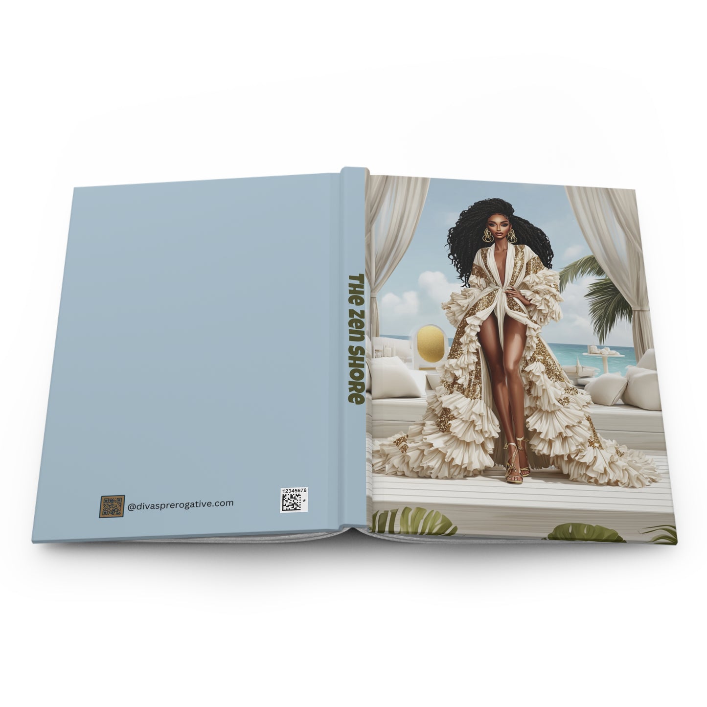Zen Shore Hardcover Matte Journal