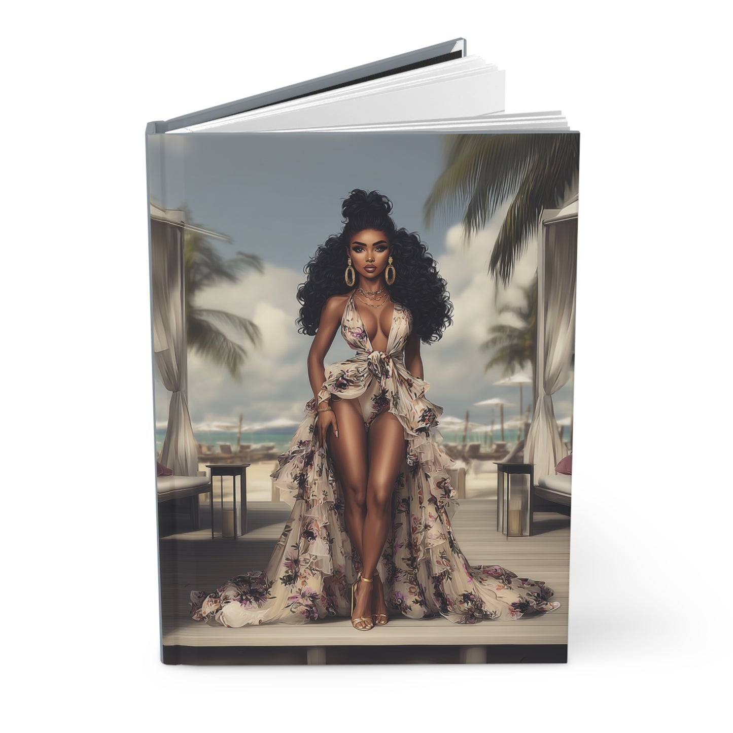Escape To Paradise Hardcover Matte Journal