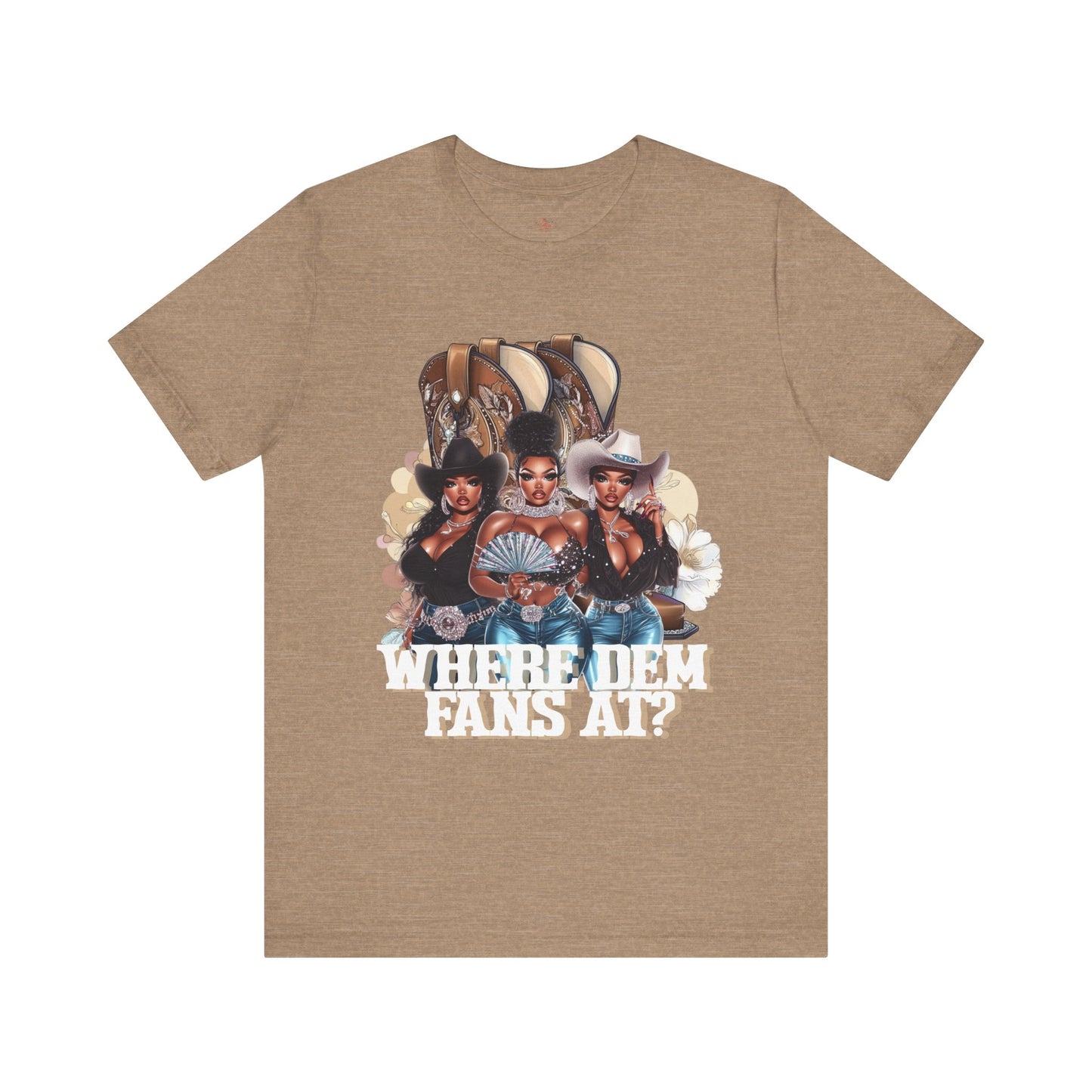 Where Dem Fans At Graphic Tee