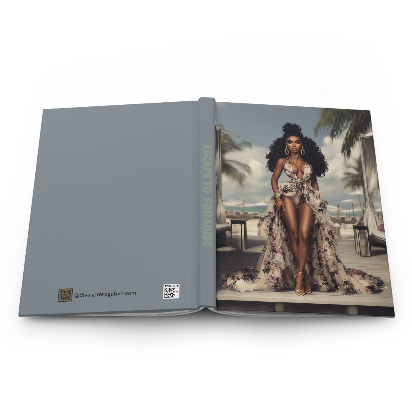 Escape To Paradise Hardcover Matte Journal
