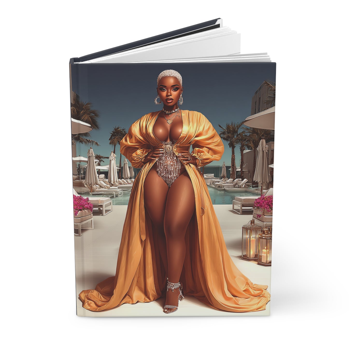 Champagne & Chill Hardcover Matte Journal