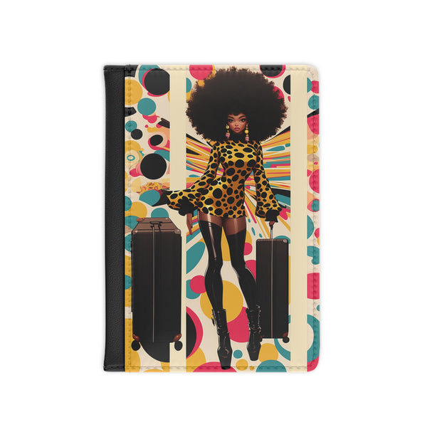 Glam Globe-Trotter Passport Cover - Style C