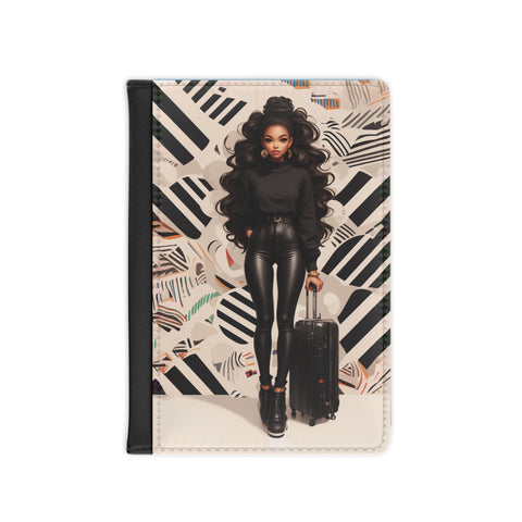 Glam Globe-Trotter Passport Cover - Style A