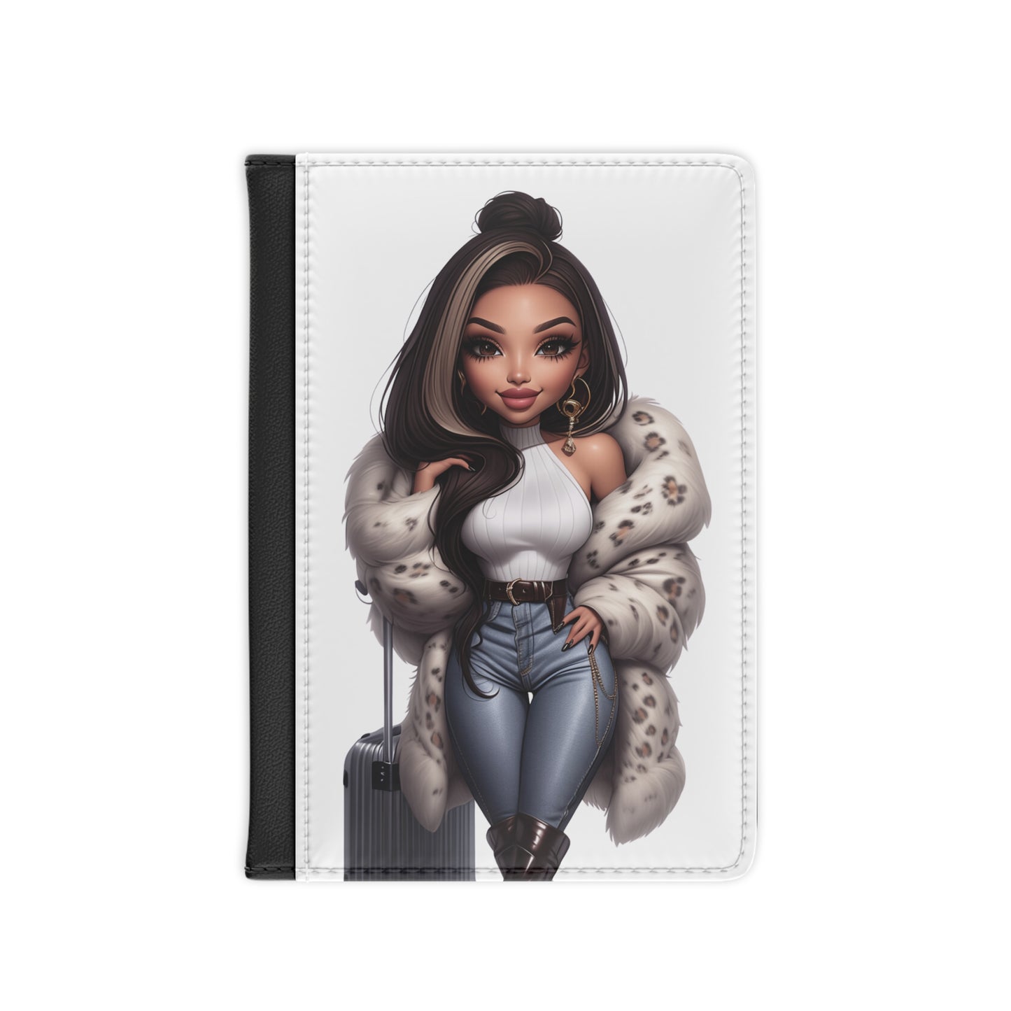 Fly Girl Passport Cover - Style O