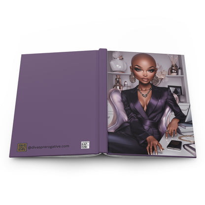 Purple Ambition Hardcover Journal