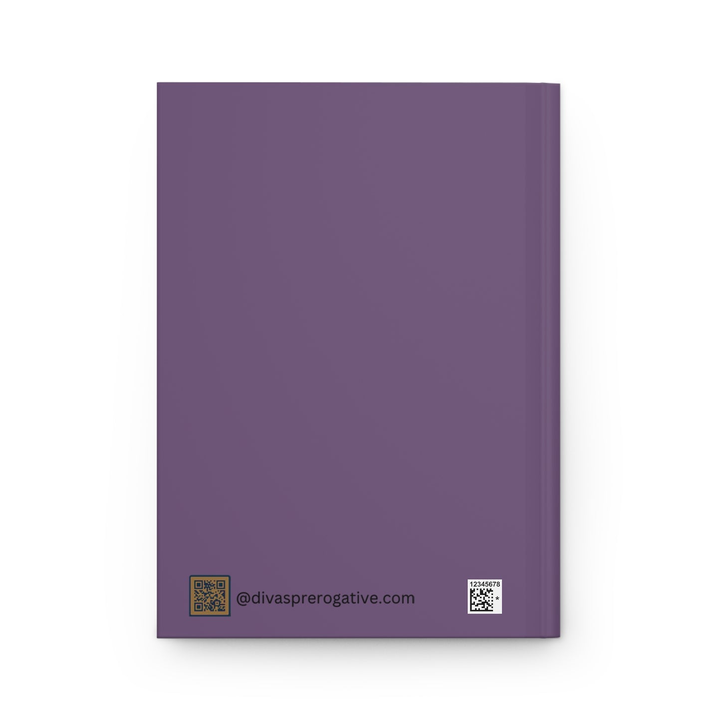 Purple Ambition Hardcover Journal