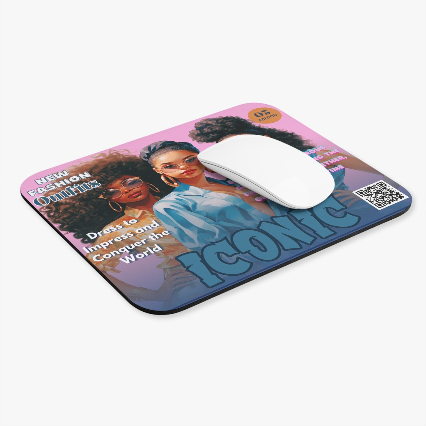 Iconic Fashion Mouse Pad