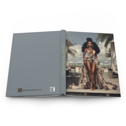Escape To Paradise Hardcover Matte Journal